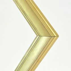 marco madera oro rozado 3 cm